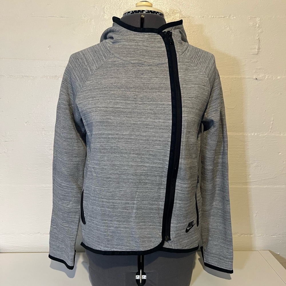 Nike Gray Zip-Up Hoodie
